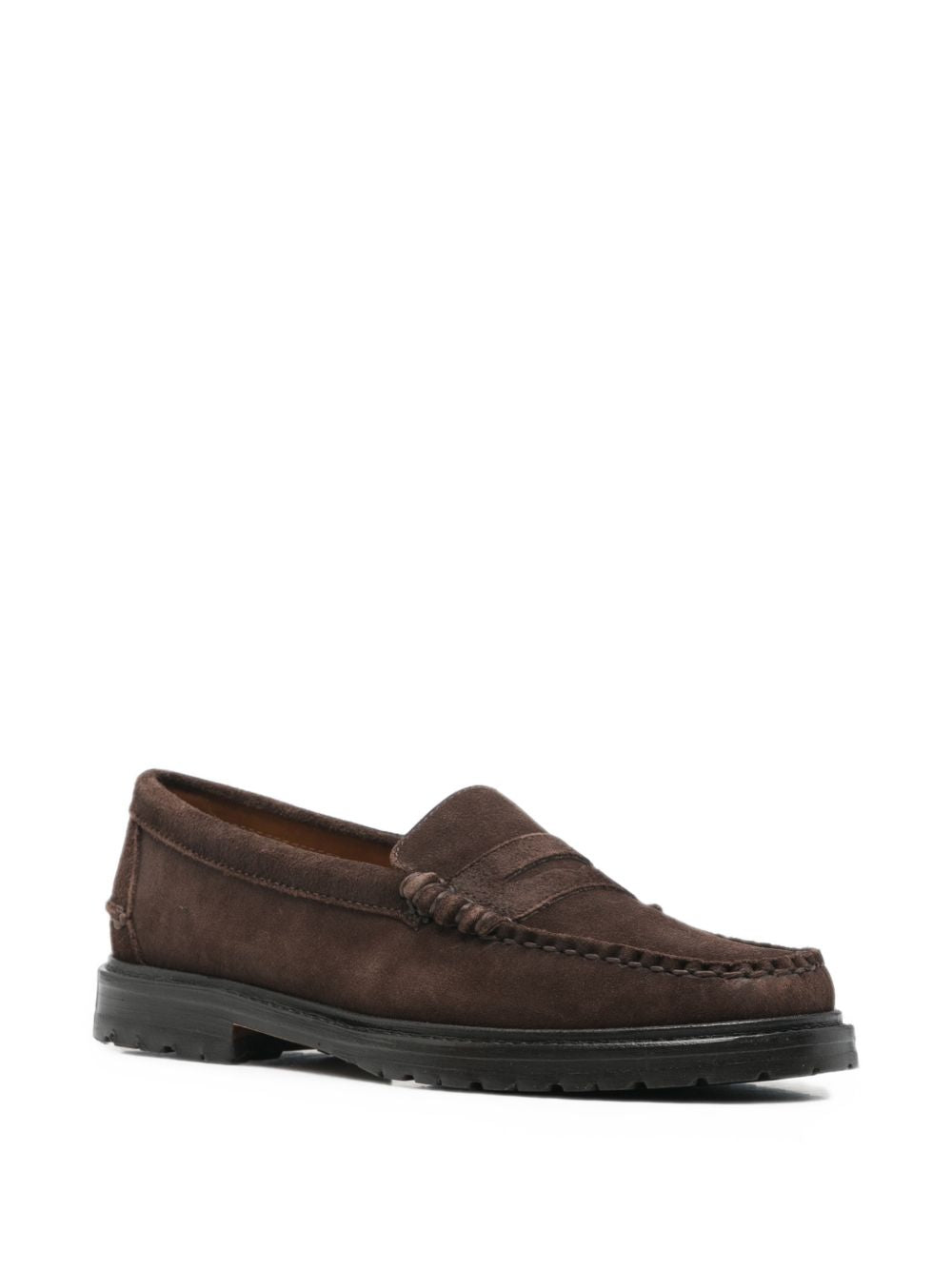 SEBAGO Mocassini DAWSON in pelle scamosciata marrone scuro