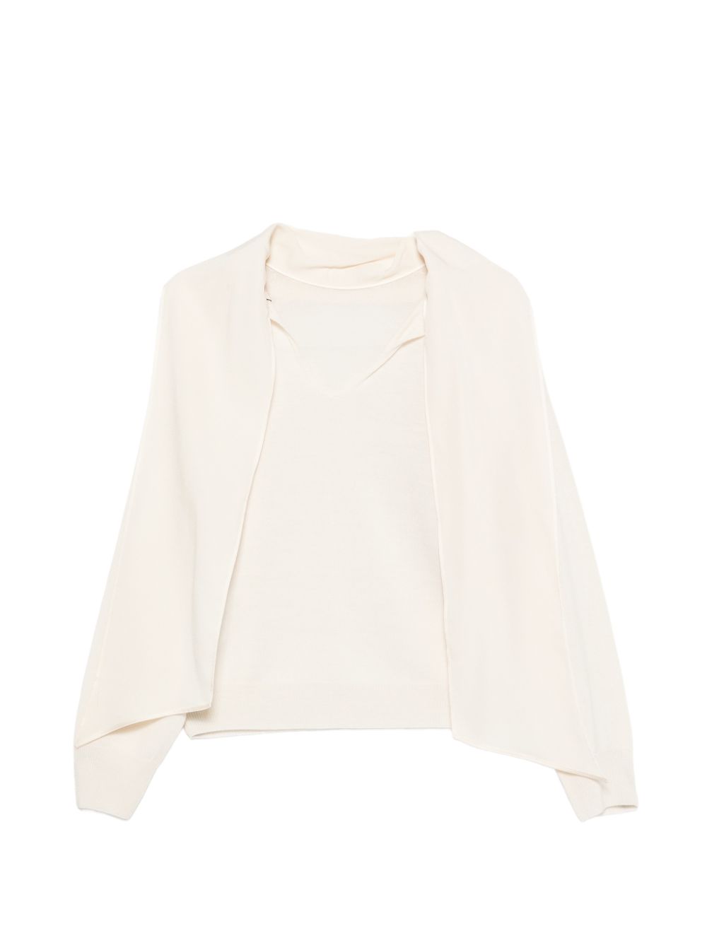 SEMICOUTURE Maglia Kathi color panna in lana
