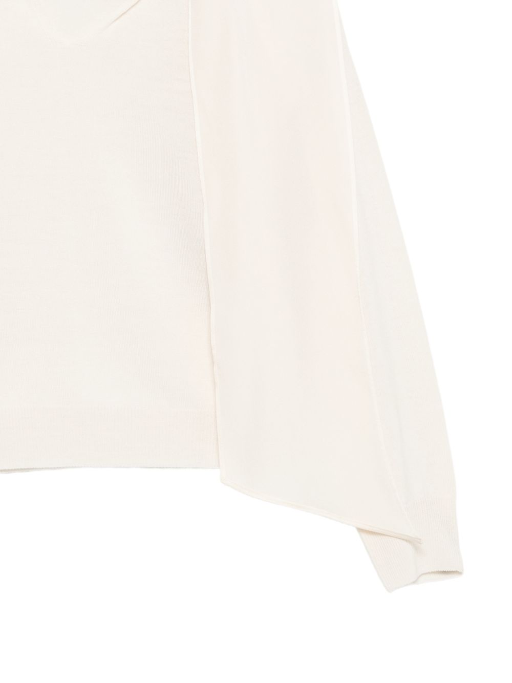 SEMICOUTURE Maglia Kathi color panna in lana