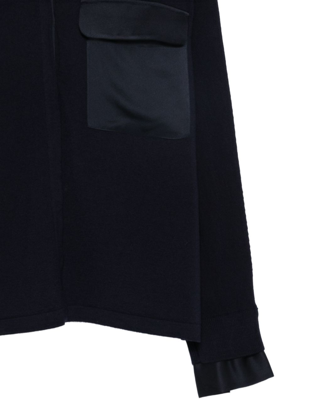 SEMICOUTURE Camicia blu con bottone gioiello