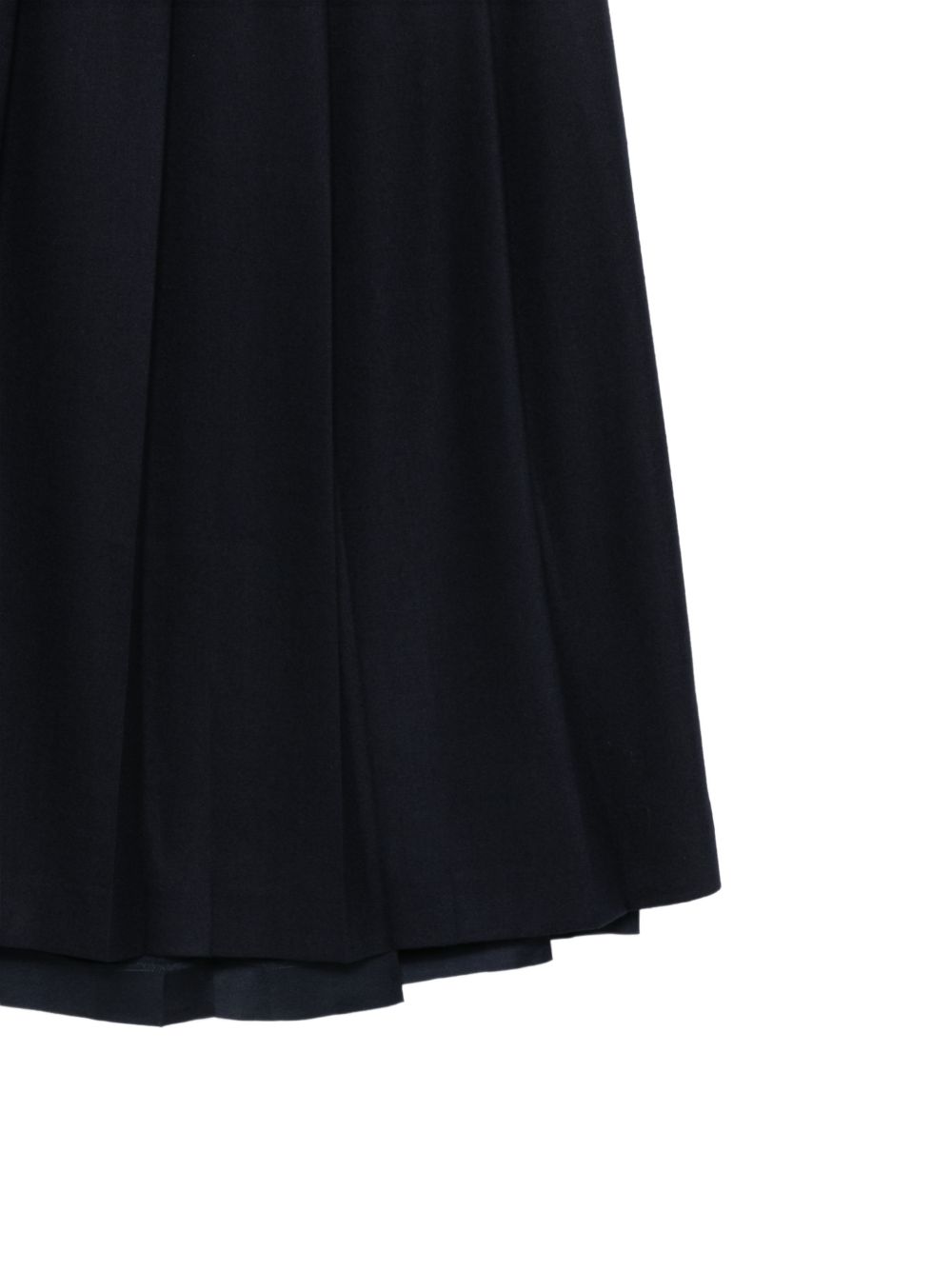 SEMICOUTURE Gonna midi blu plissettata