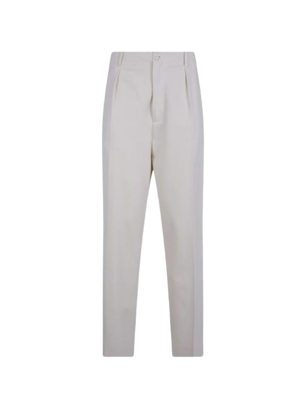 SEMICOUTURE Pantaloni Tera a gamba larga color beige
