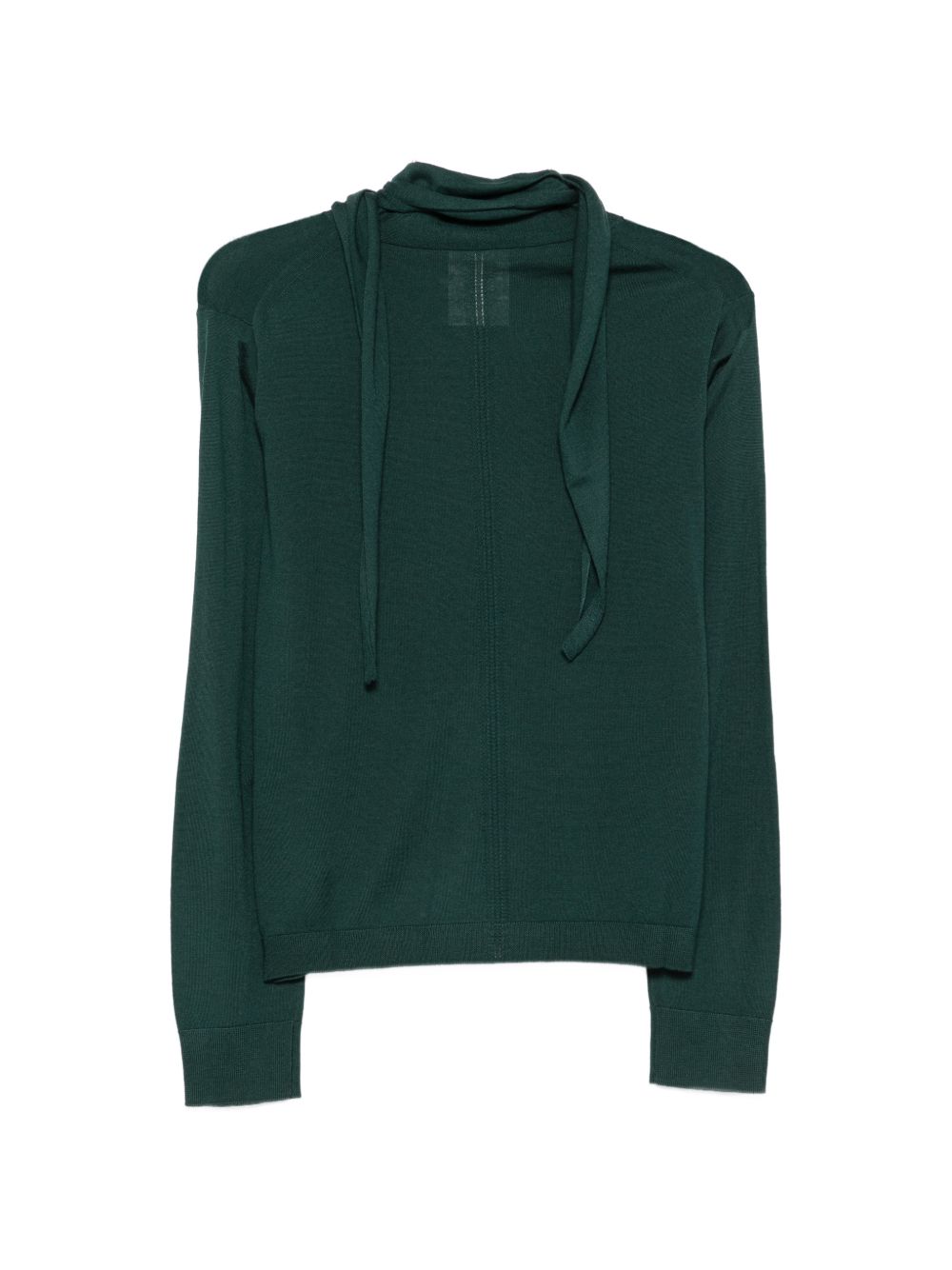 SEMICOUTURE Maglia Eden verde petrolio in lana