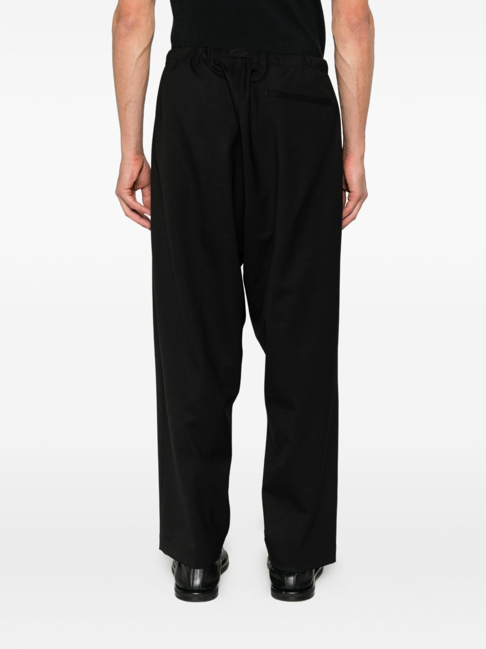 SEVEN GAUGE Pantaloni in lana neri