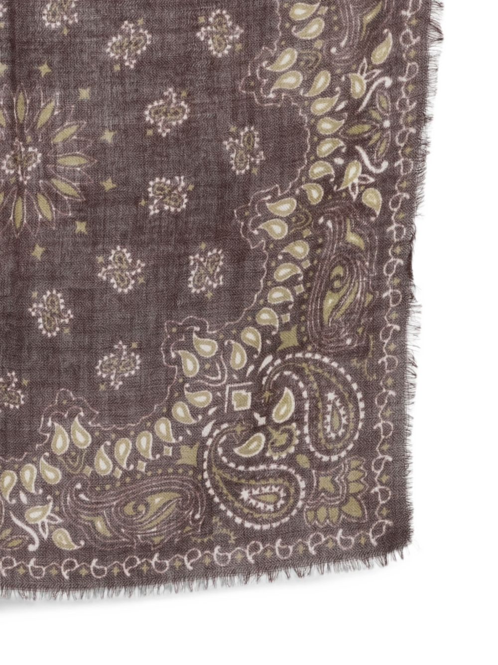 SGOMBERO CANTINE Foulard in lana marrone