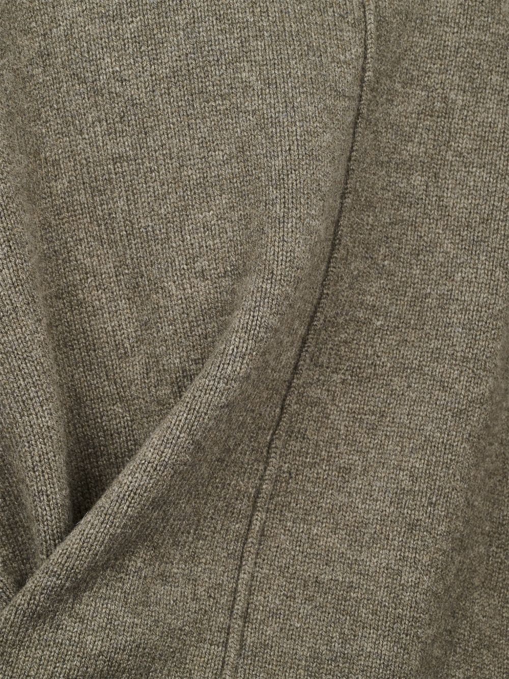 SOEUR Maglione William grigio mélange in lana merino