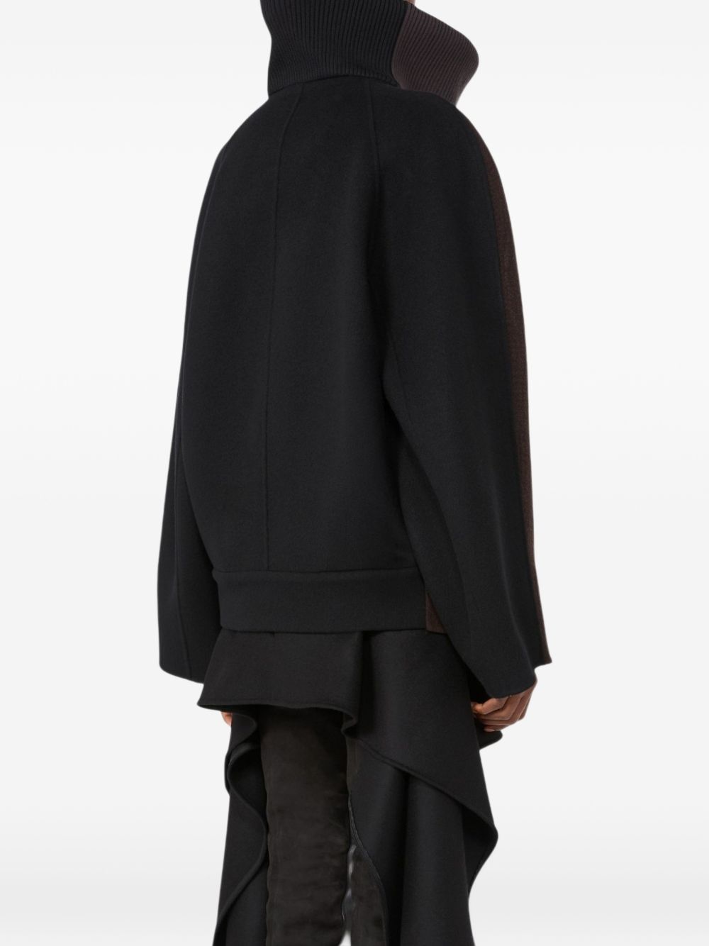 SPORTMAX Giaccone Corto in Lana e Cashmere