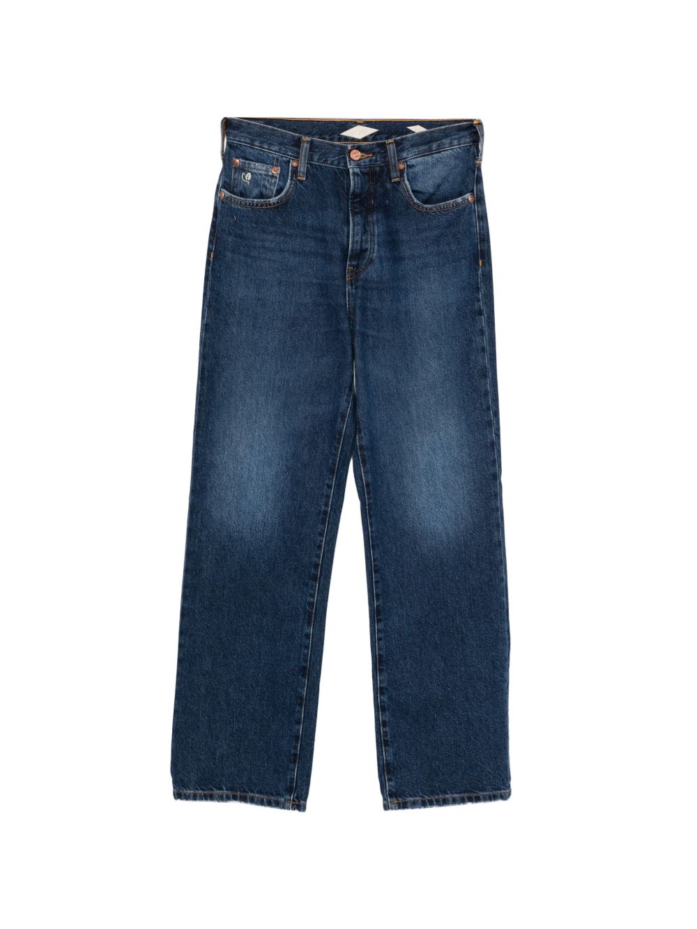 STAFF Jeans Lea blu con effetto slavato