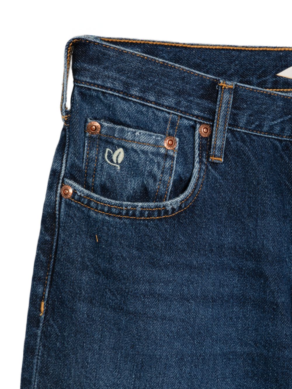 STAFF Jeans Lea blu con effetto slavato