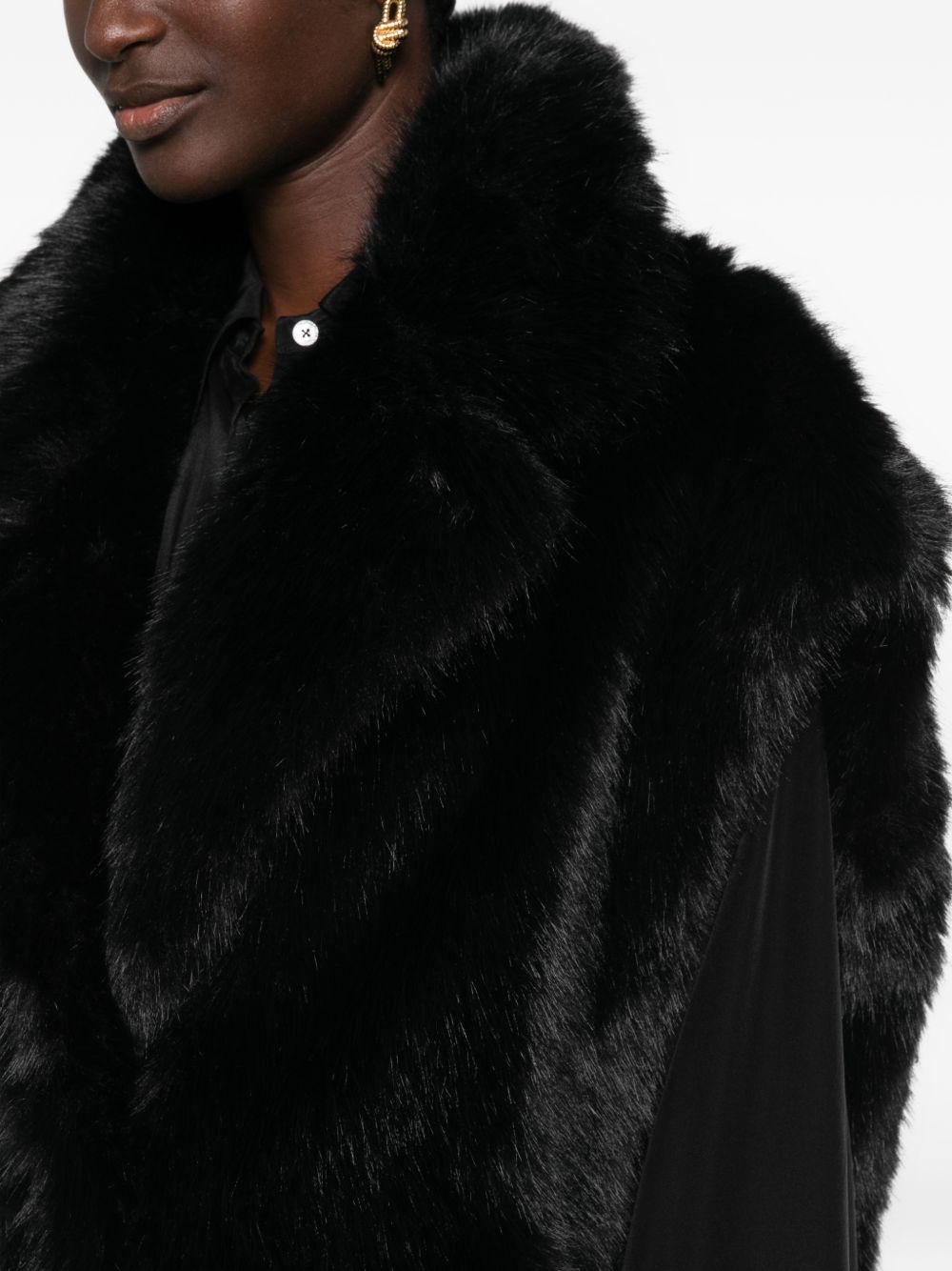 STAND STUDIO Gilet in Ecopelliccia