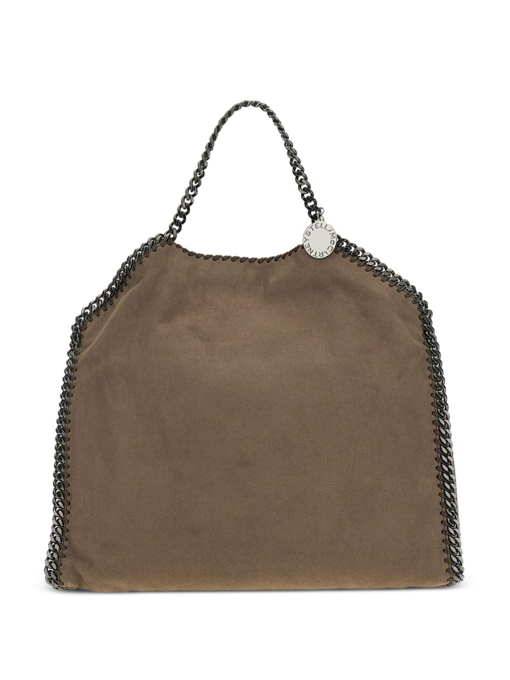 STELLA MCCARTNEY Borsa tote Falabella 3 grigia in microfibra vegana