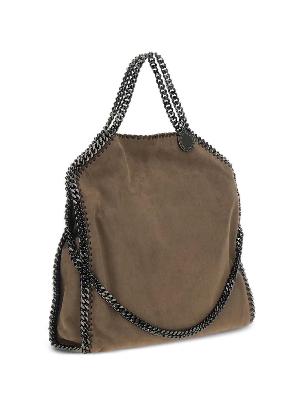 STELLA MCCARTNEY Borsa tote Falabella 3 grigia in microfibra vegana
