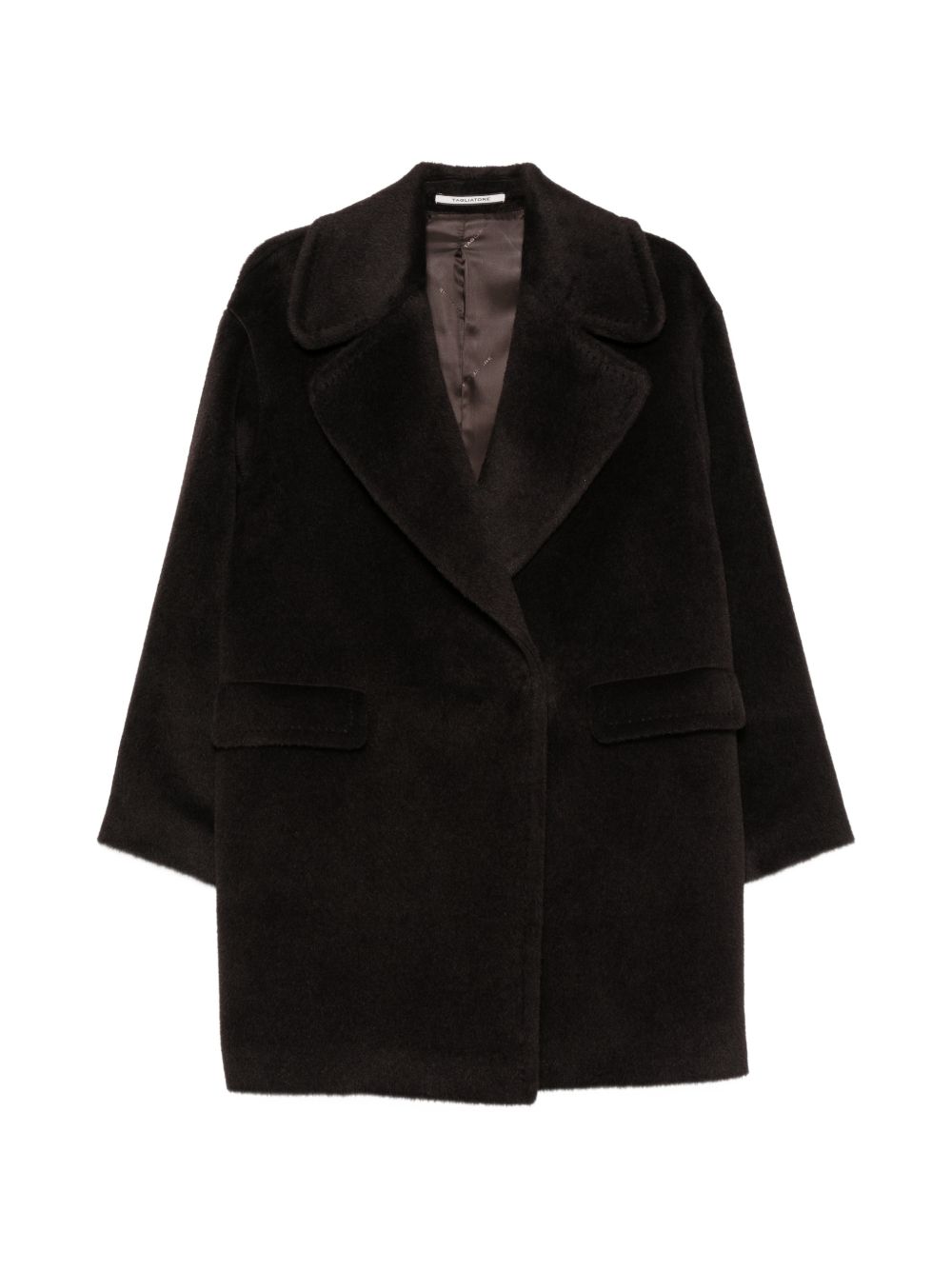 TAGLIATORE Cappotto marrone Astrid in lana e alpaca