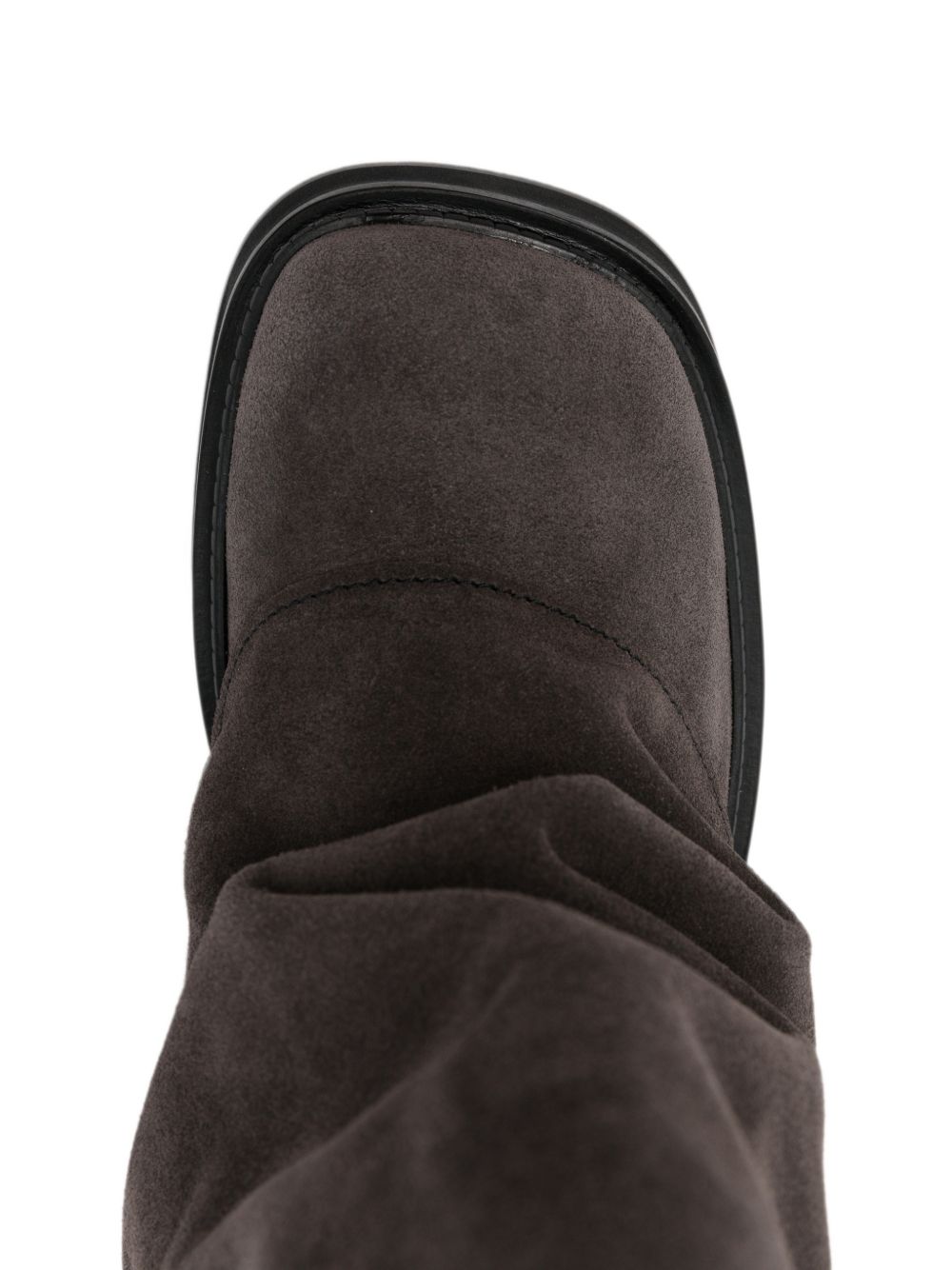 THE ATTICO Stivali Robin grigio scuro/marrone