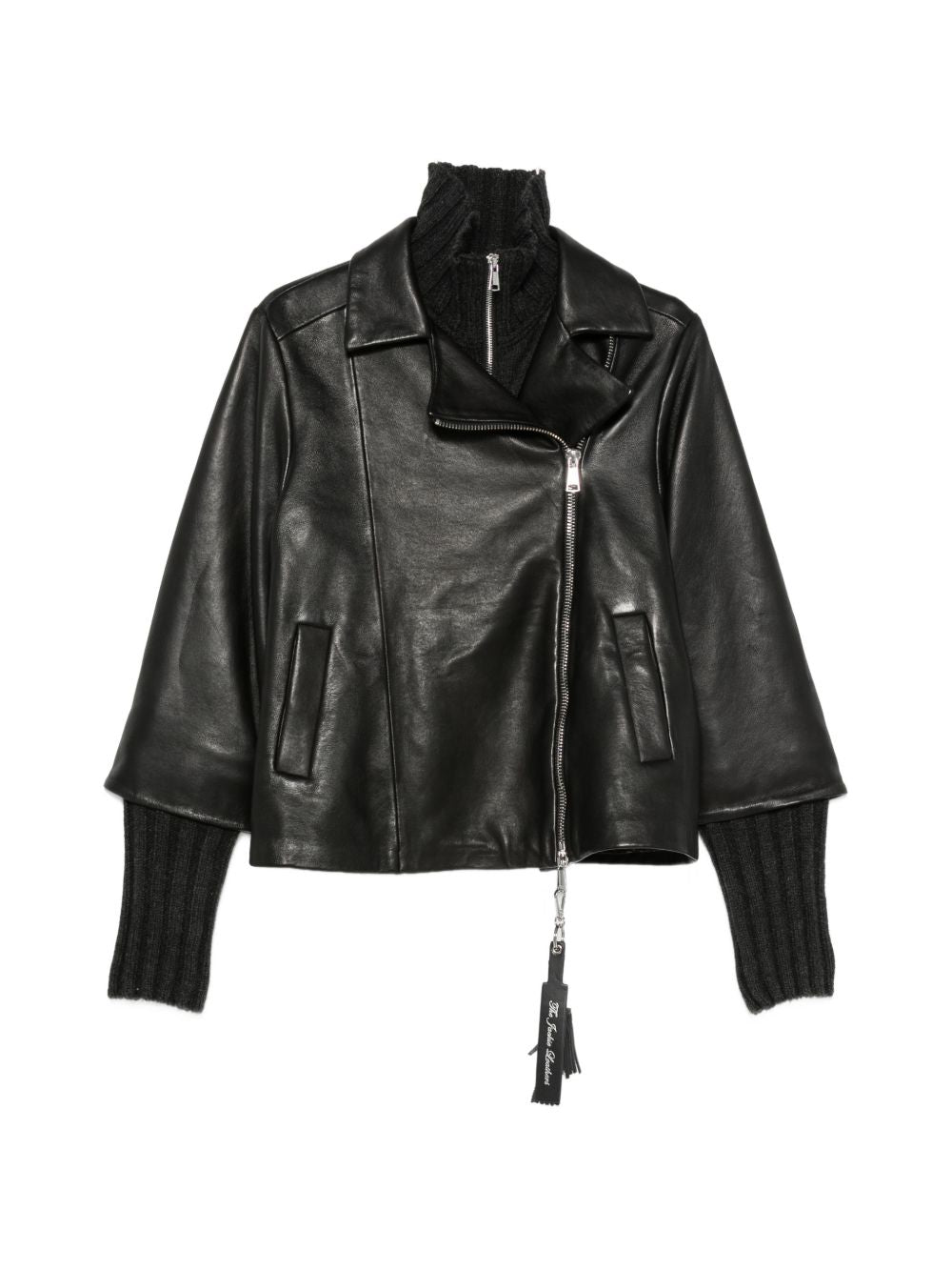 THE JACK AND JACKIE LEATHERS Giacca Gemini in pelle con vestibilità over