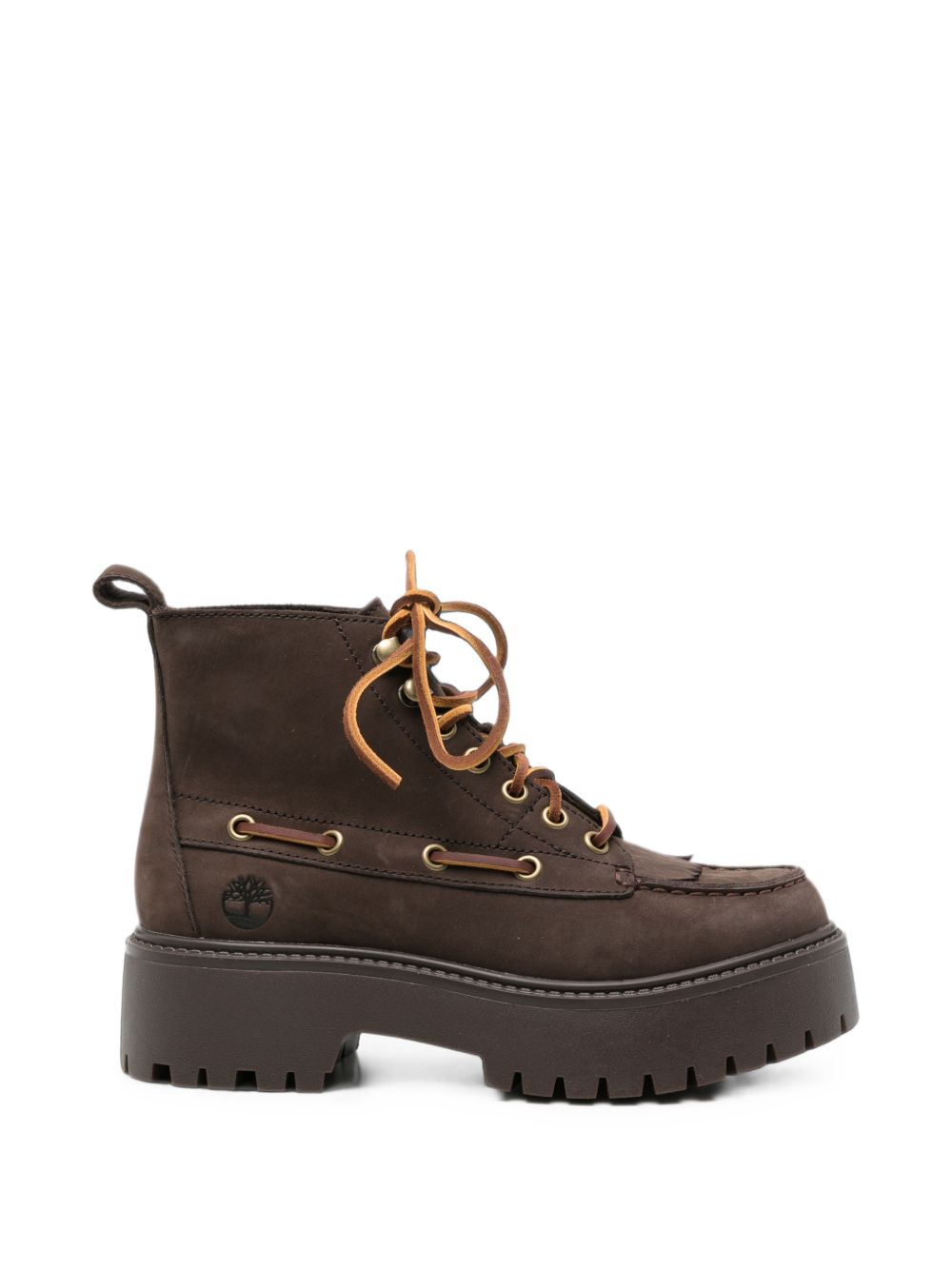 TIMBERLAND Anfibi platform sfrangiati bordeaux