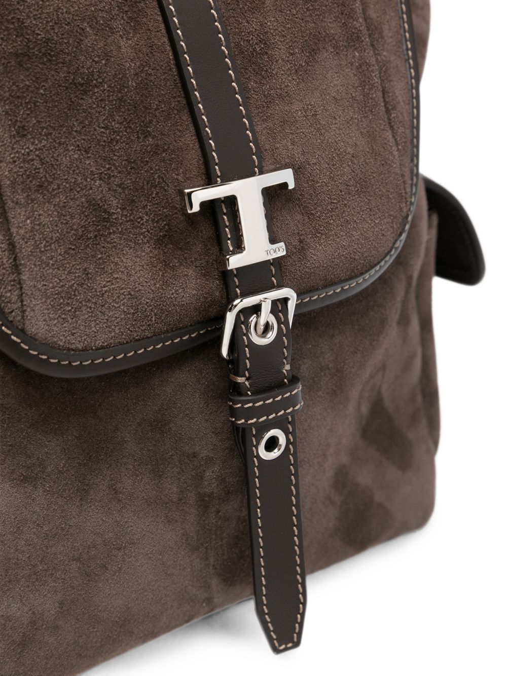 TODS Zaino in Pelle Marrone