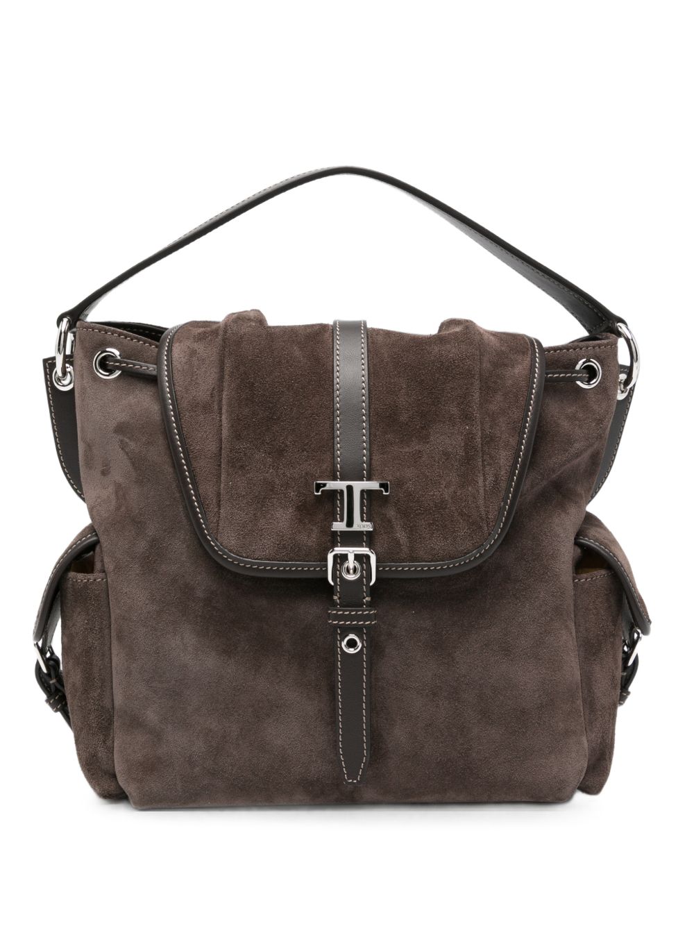 TODS Zaino in Pelle Marrone