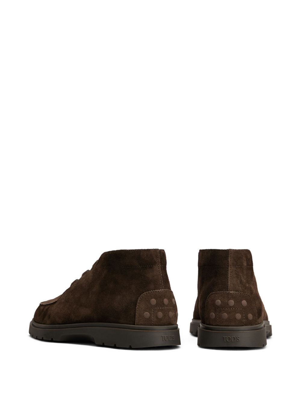 TODS Desert Boots in Suede Marrone