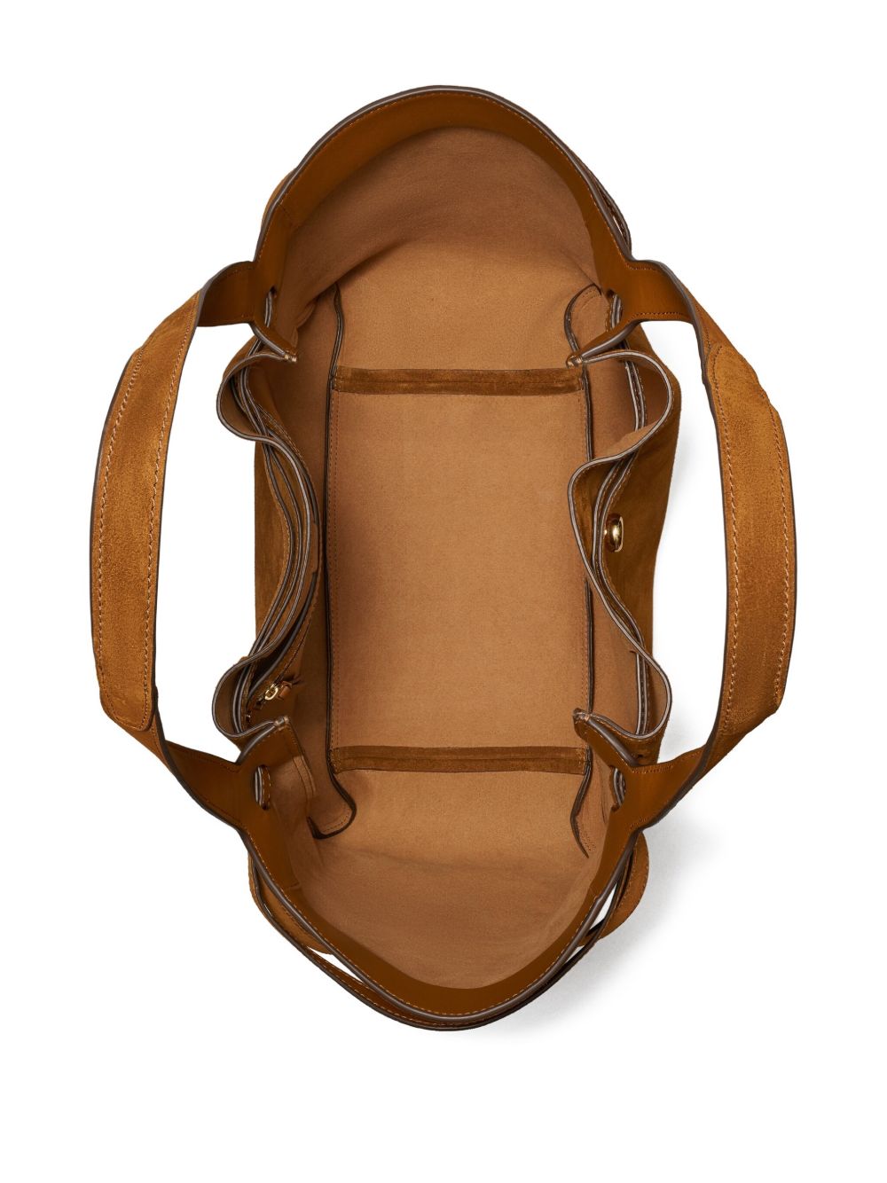 TORY BURCH Borsa Romy Suede Tote in pelle suede elegante
