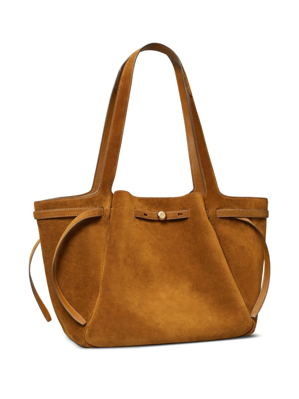 TORY BURCH Borsa Romy Suede Tote in pelle suede elegante