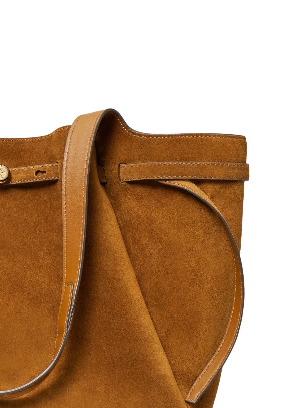 TORY BURCH Borsa Romy Suede Tote in pelle suede elegante
