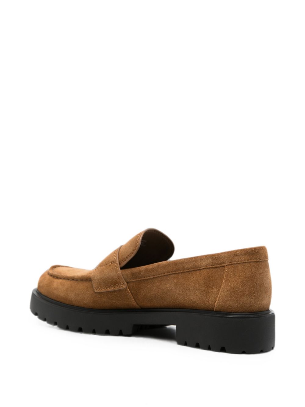 TORY BURCH Mocassini in pelle scamosciata color cammello