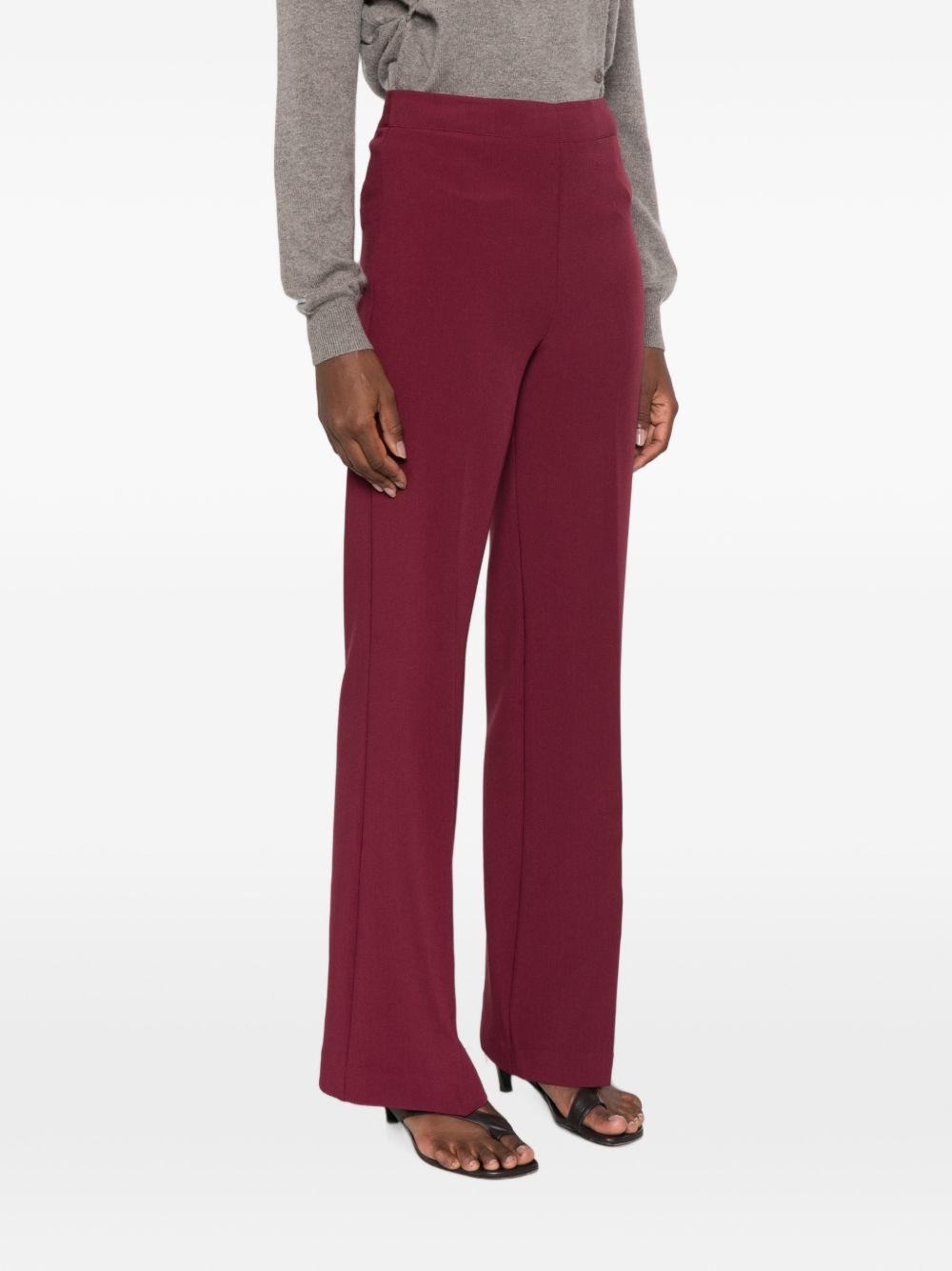 TWINSET Pantaloni eleganti bordeaux
