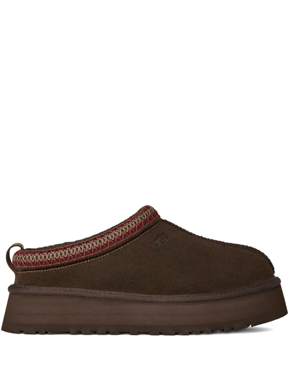 UGG Sabot Tazz II marroni in camoscio con platform