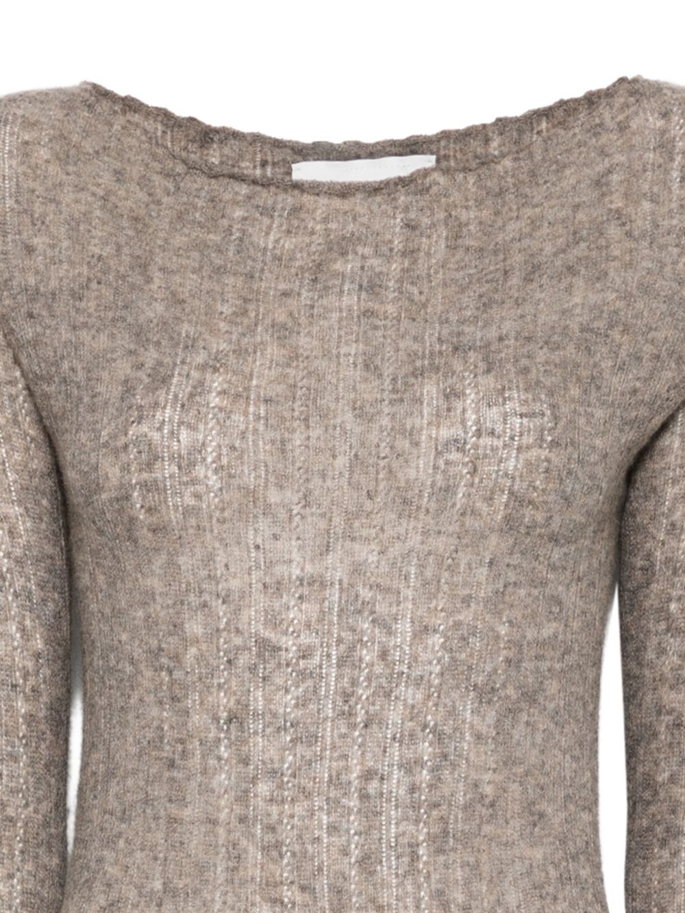 VANISE Maglia Stella color visone
