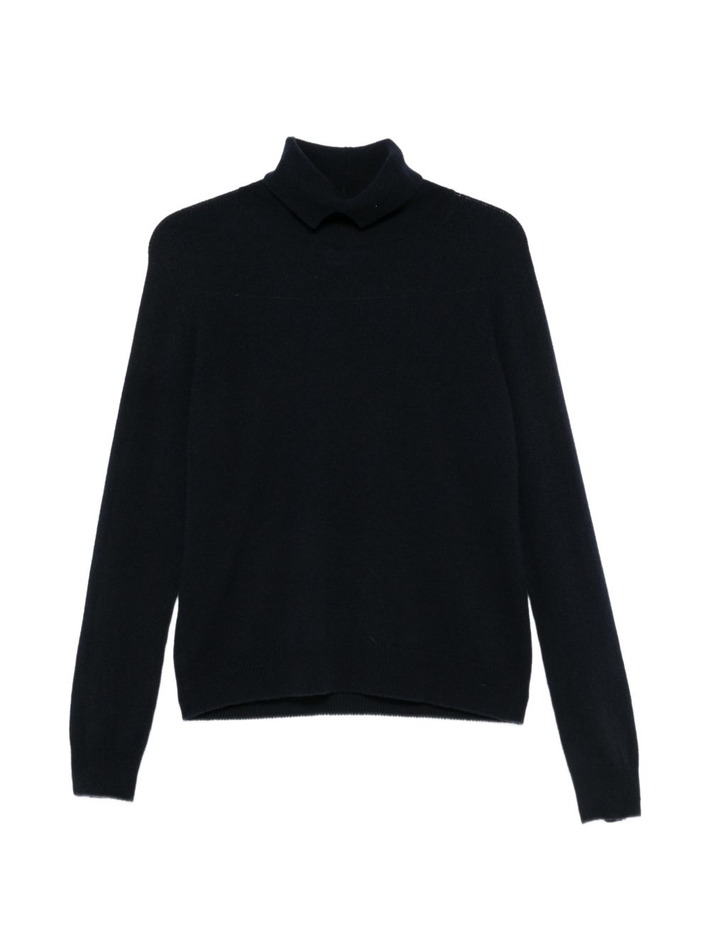 VANISE Maglia a collo alto in cashmere blu