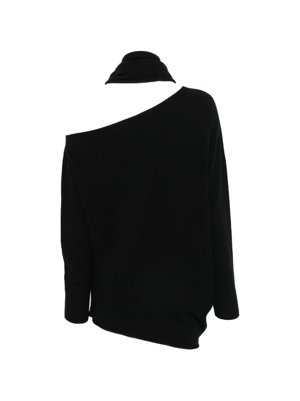 VANISE Maglia Conchita nera in cashmere