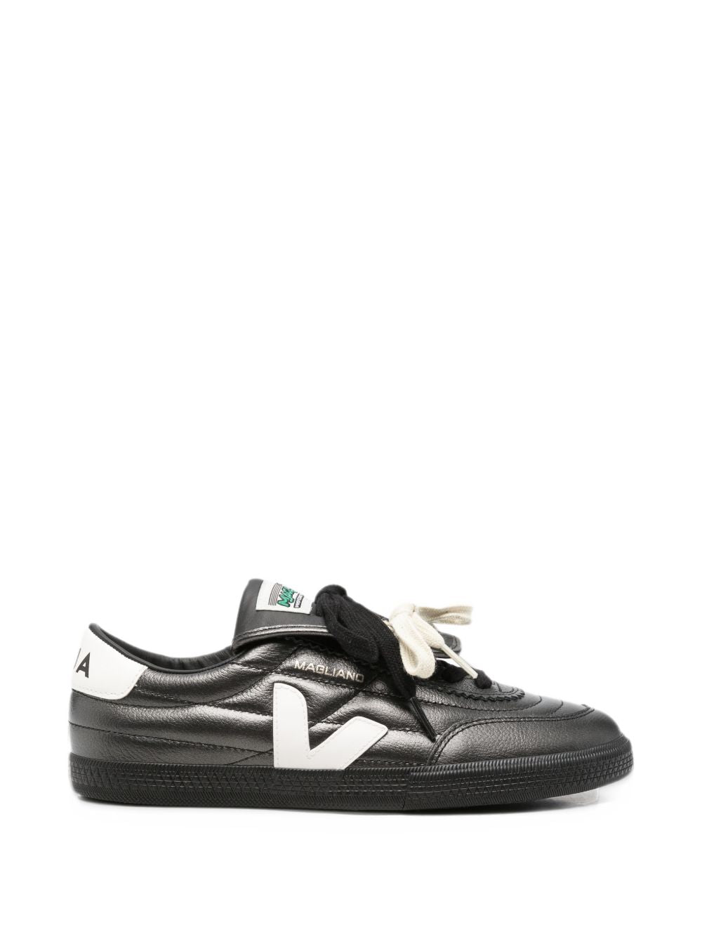 VEJA VEJA x Magliano Panenka Titanium Sneakers in Pelle Nappa e Suede