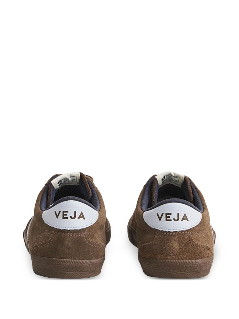 VEJA Sneakers in pelle scamosciata marrone
