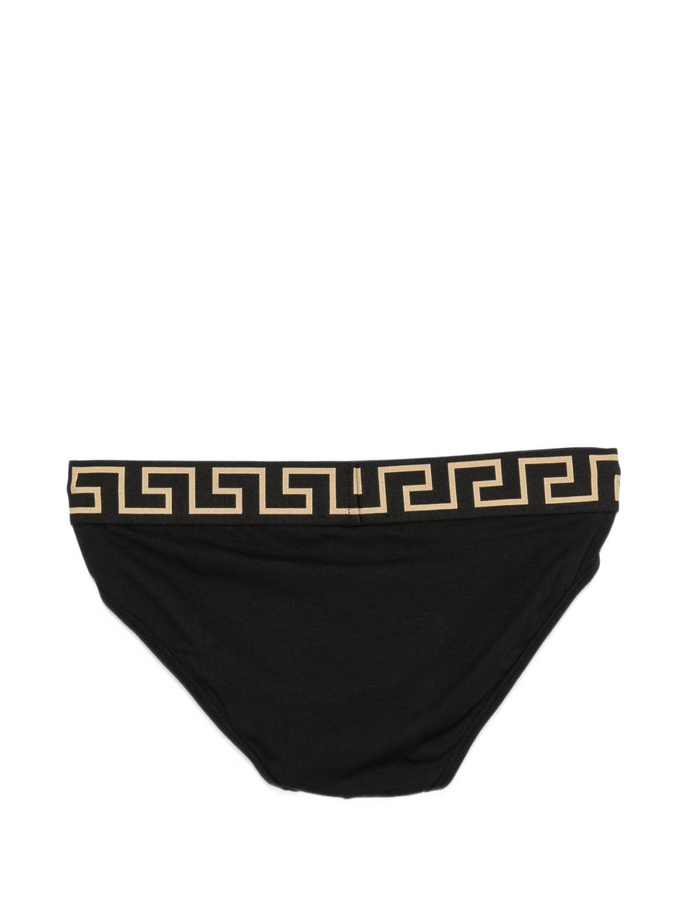 VERSACE Slip uomo con motivo Greca