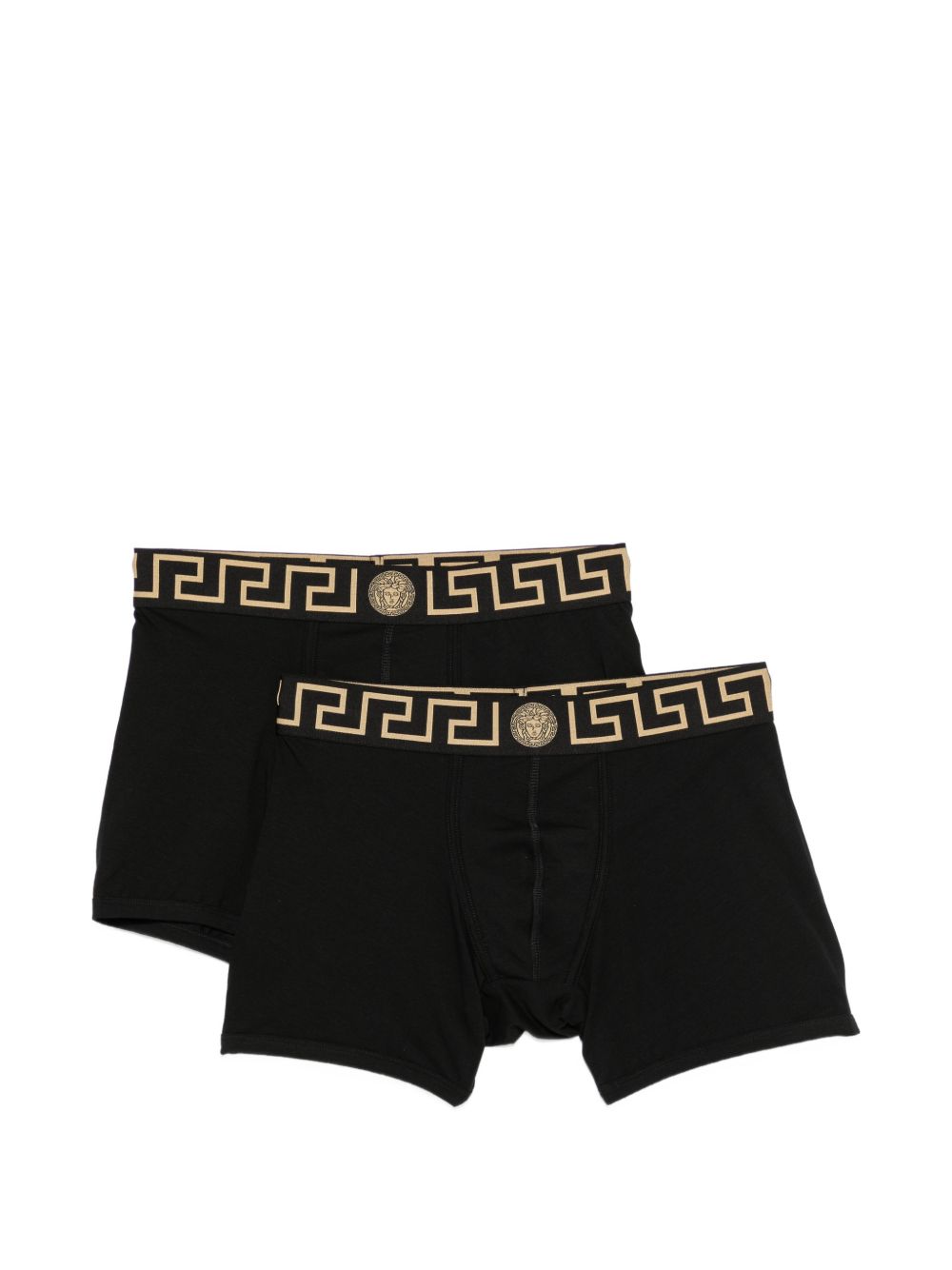 VERSACE Boxer uomo con motivo Greca