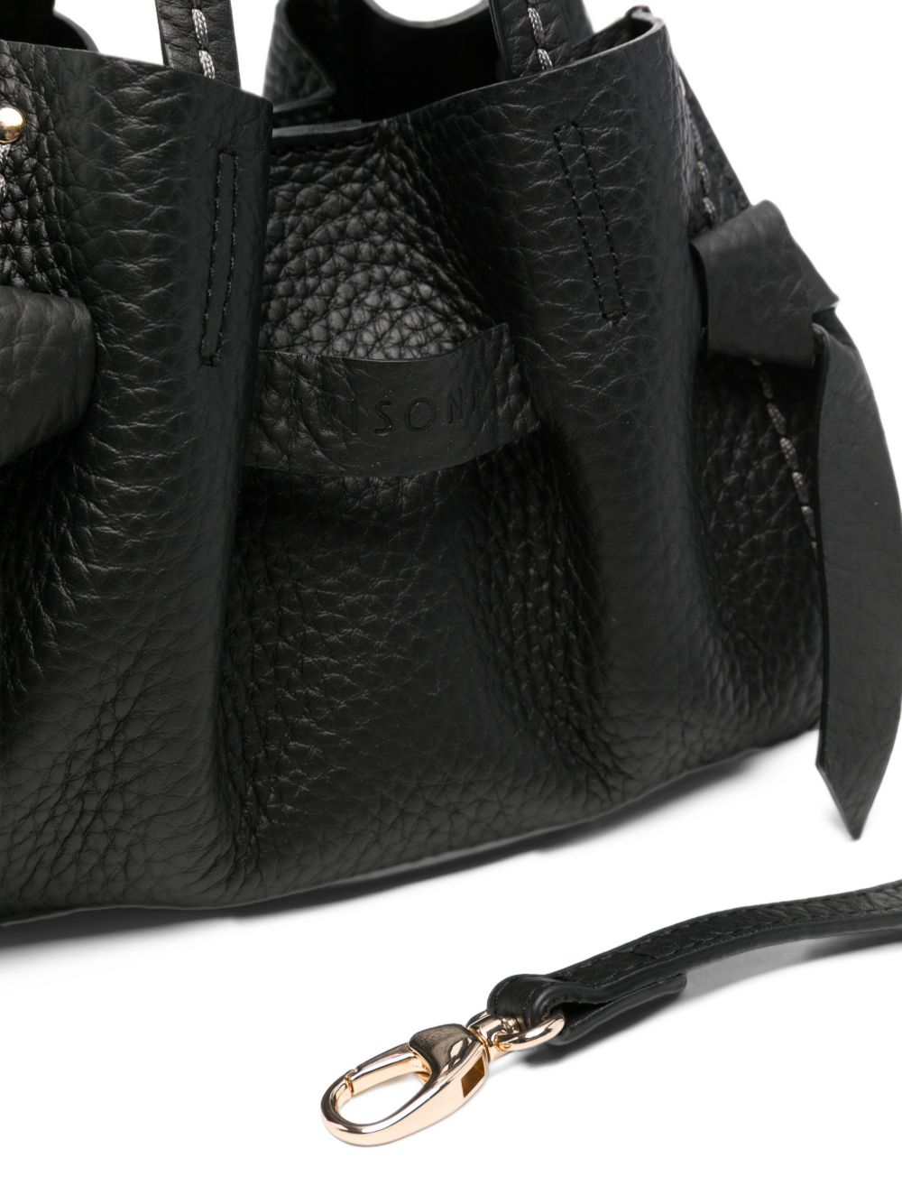 VISONA Visonà Queen Borsa a Mano nera
