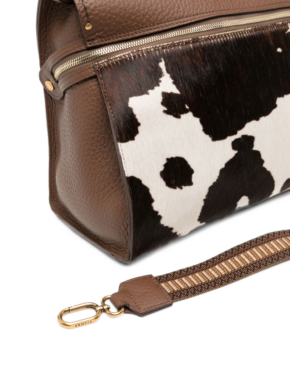 VISONA Visonà Pony Mucca Borsa a Mano