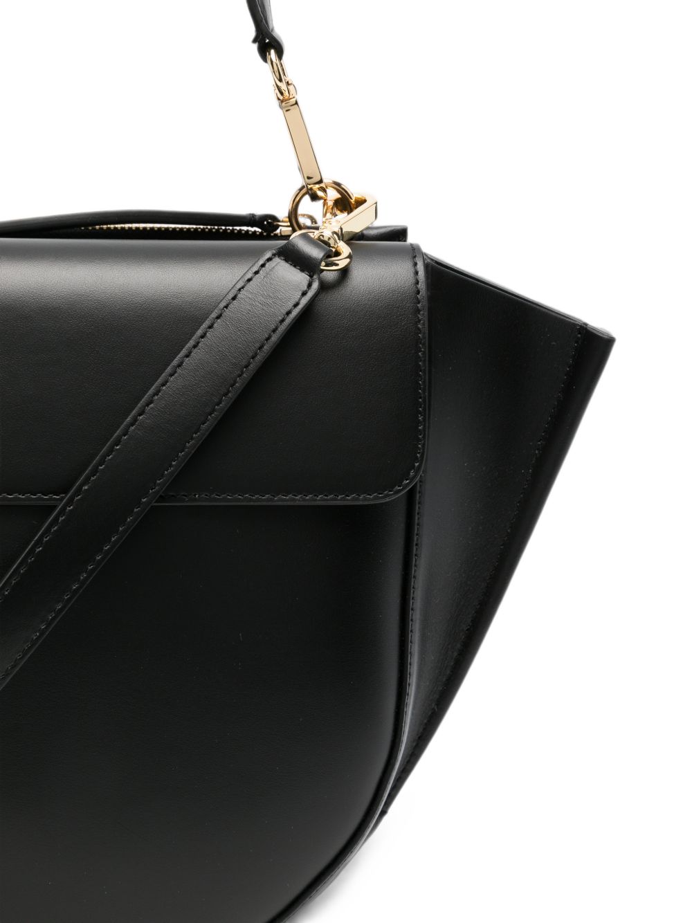 WANDLER Borsa Hortensia in pelle nera