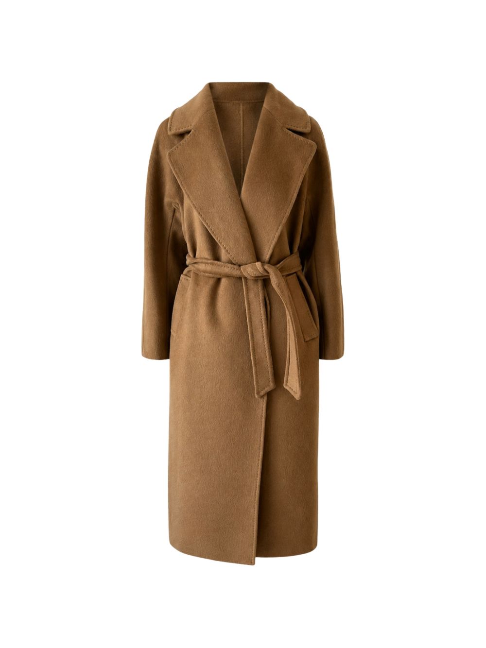WEEKEND MAX MARA Cappotto cammello in Misto Lana