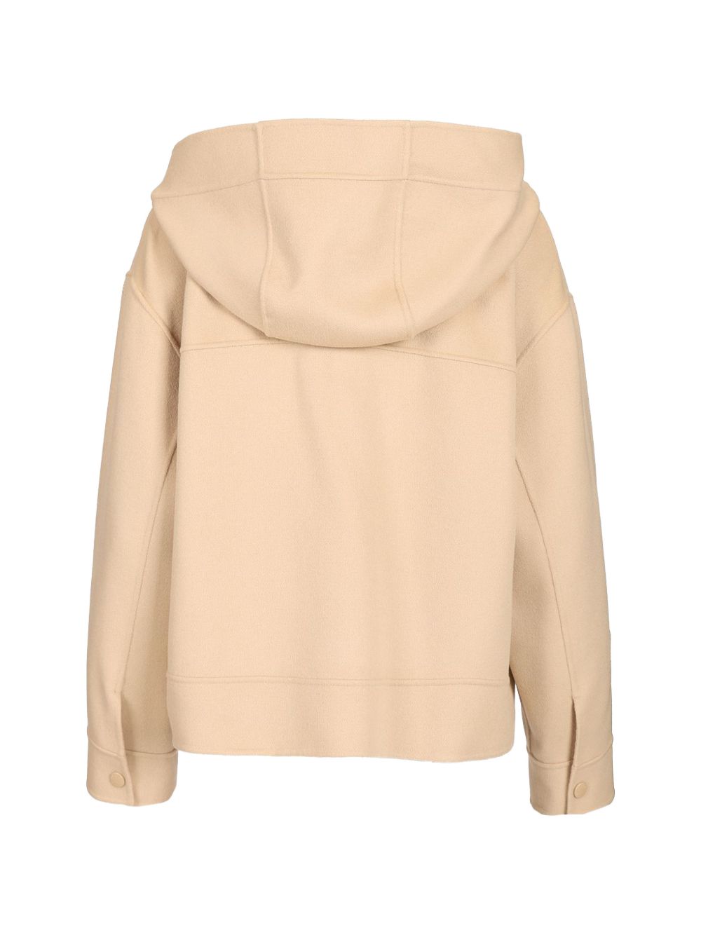 WEEKEND MAX MARA Giacca Corta in Lana con Cappuccio