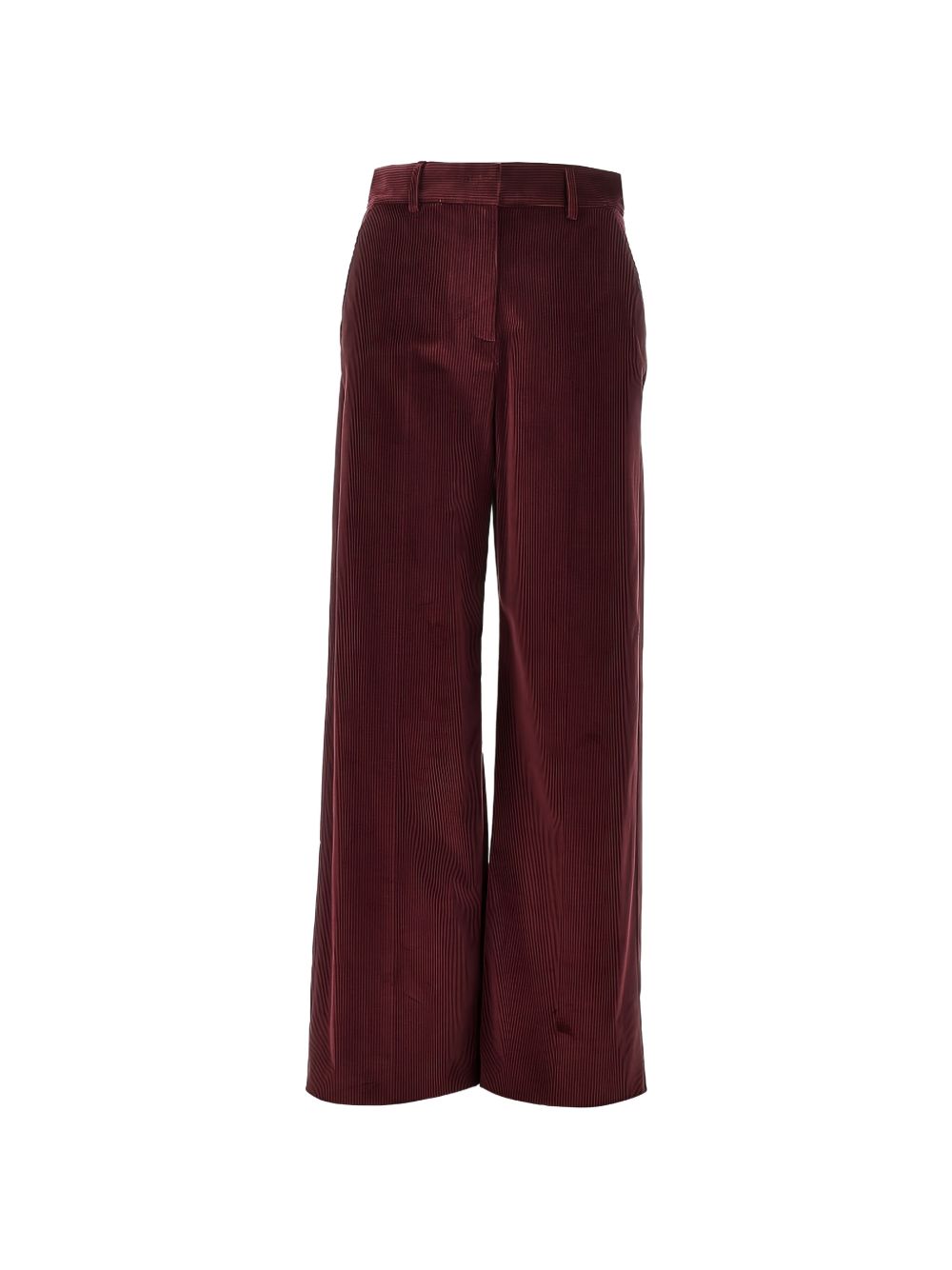 WEEKEND MAX MARA Pantaloni in Velluto Bordeaux