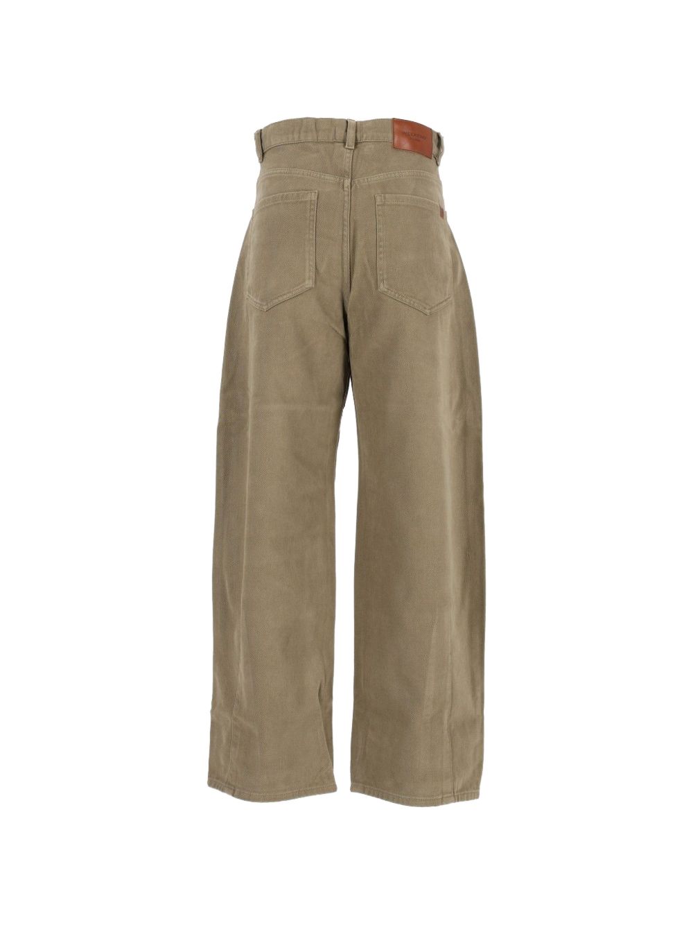 WEEKEND MAX MARA Pantaloni Barrel Leg in Cotone