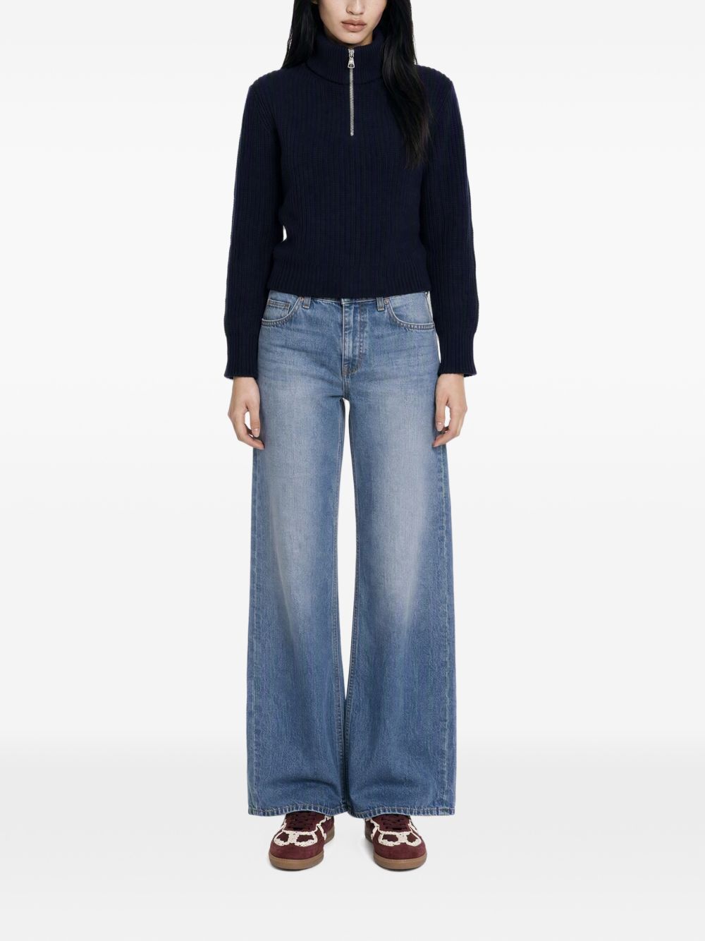 WEEKEND MAX MARA Maglia a collo alto in lana