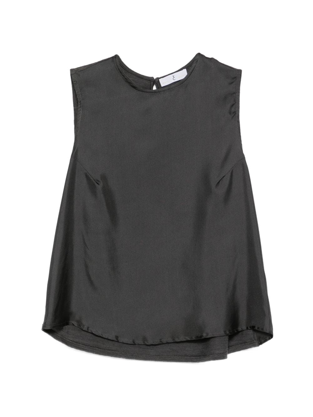 WHYCI Top grigio in maglia