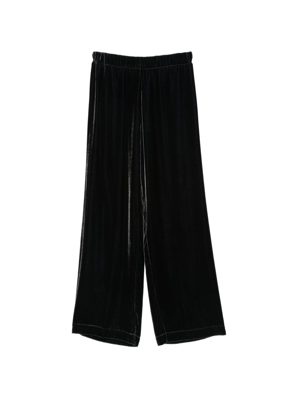 WHYCI Pantaloni grigi in ciniglia