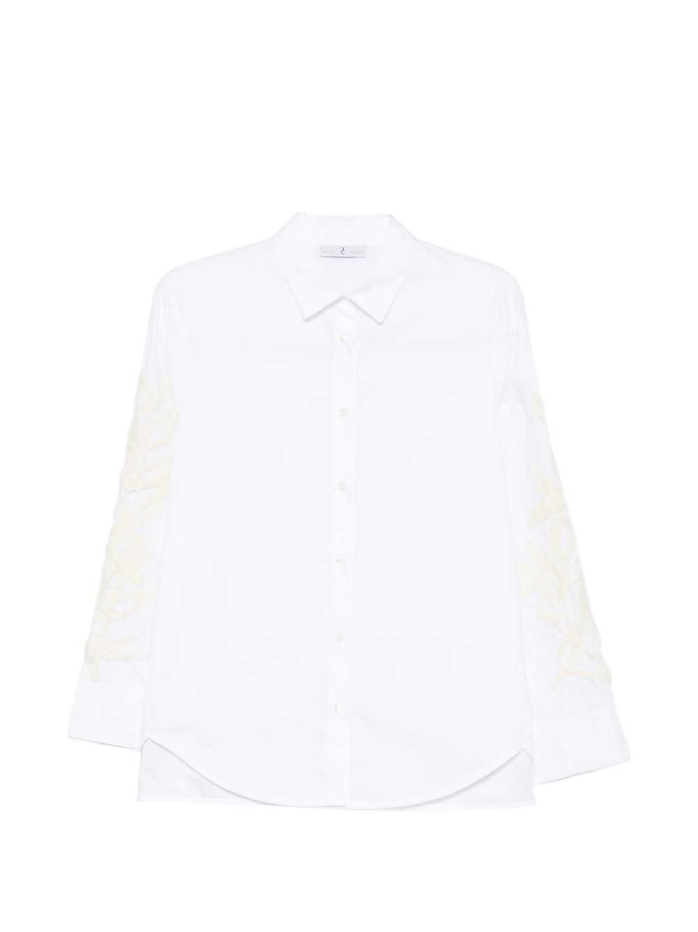 WHYCI Camicia bianca in cotone