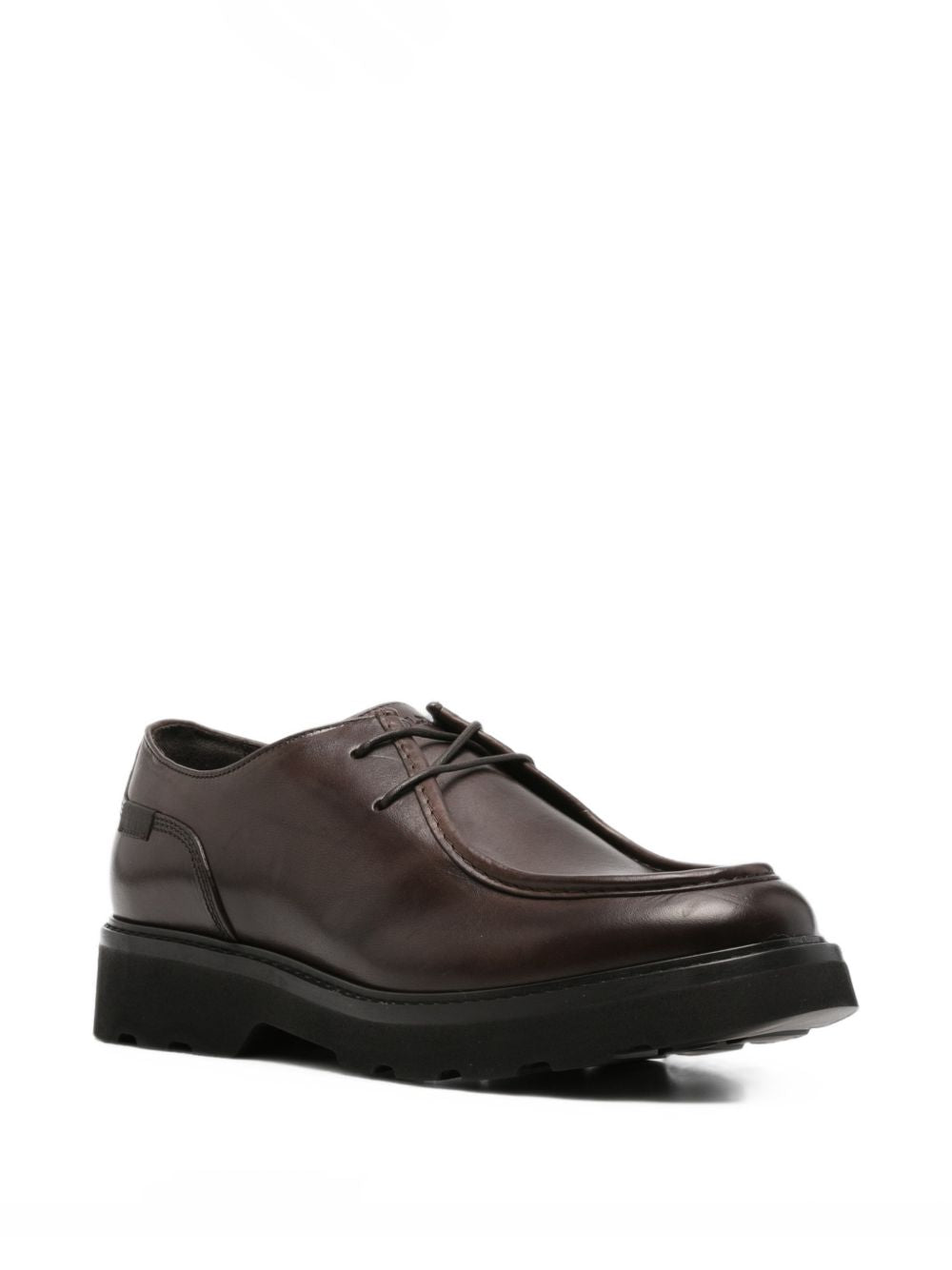 WOOLRICH Scarpa stringata marrone scuro