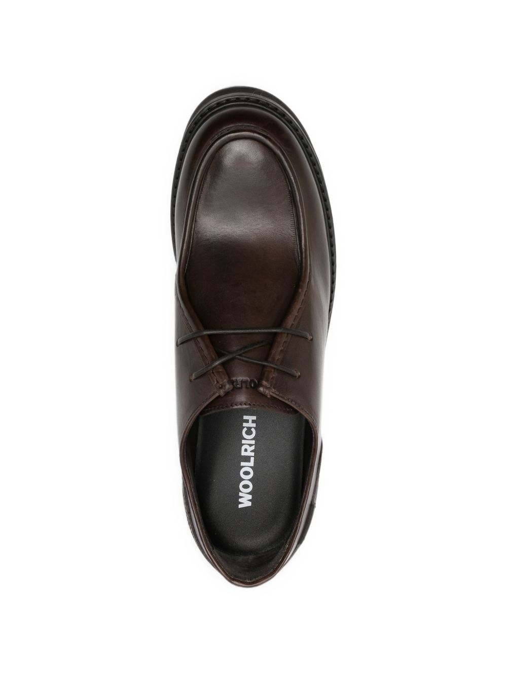 WOOLRICH Scarpa stringata marrone scuro