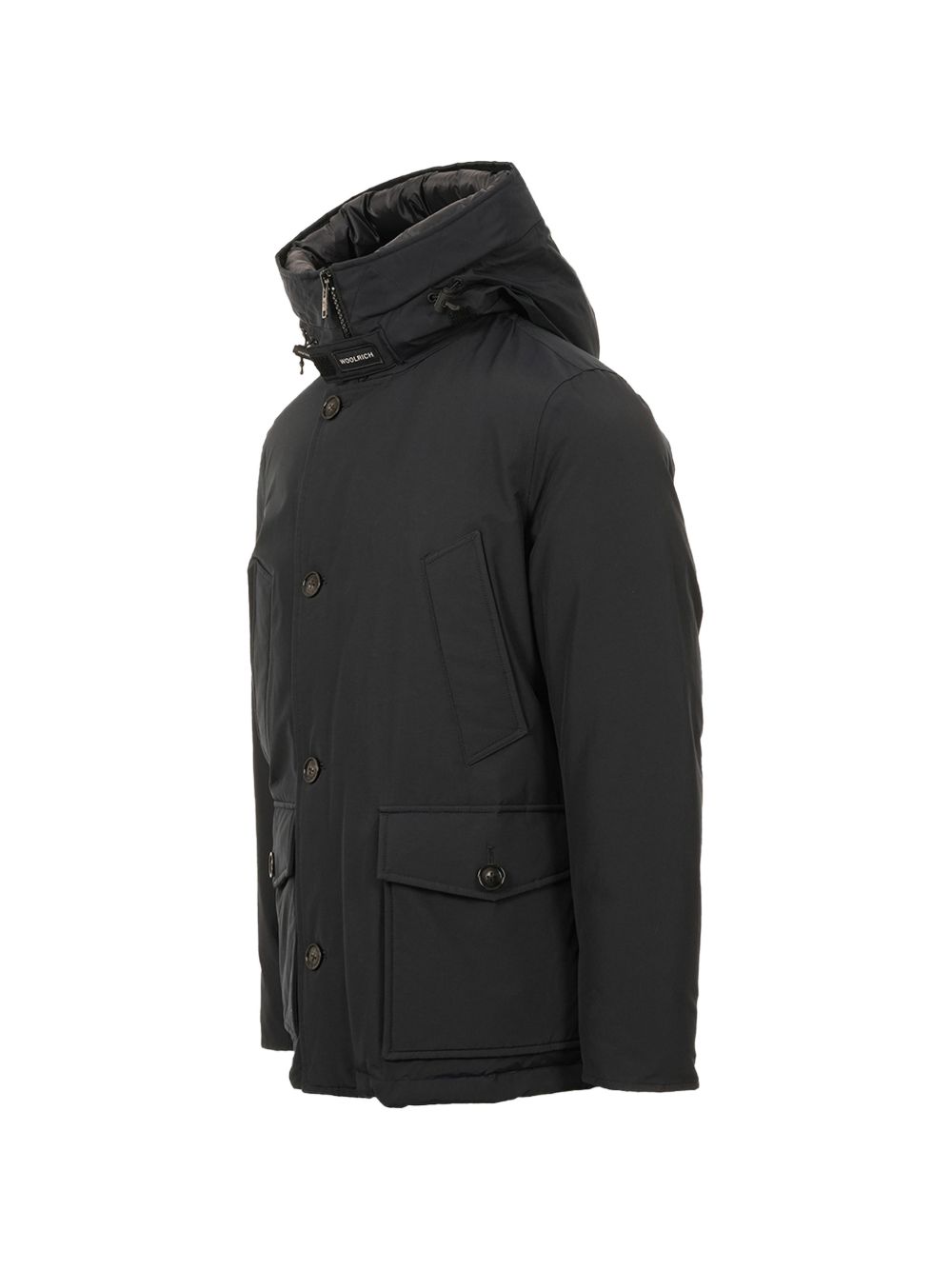 WOOLRICH Parka Blu in Misto Cotone